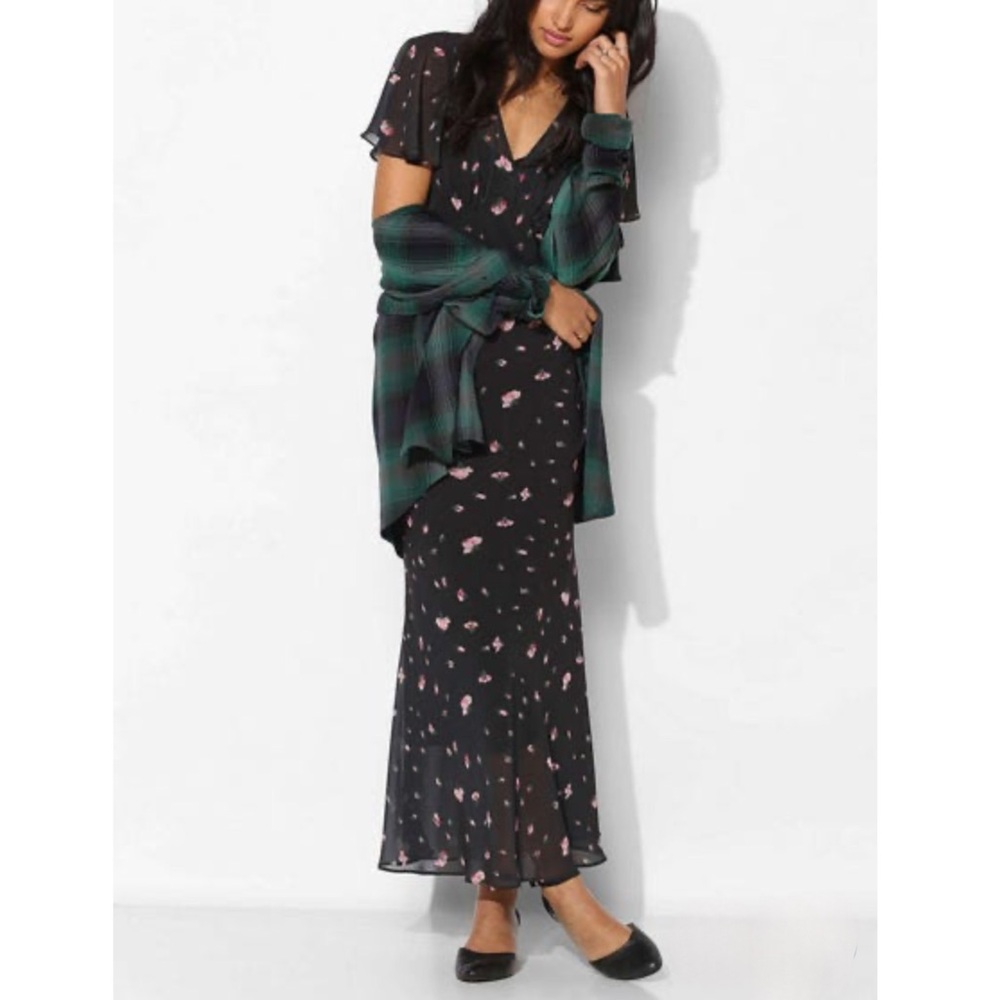 Size XS Betsey Johnson Vintage for Urban Outfitters Juliana Rose Maxi Dress